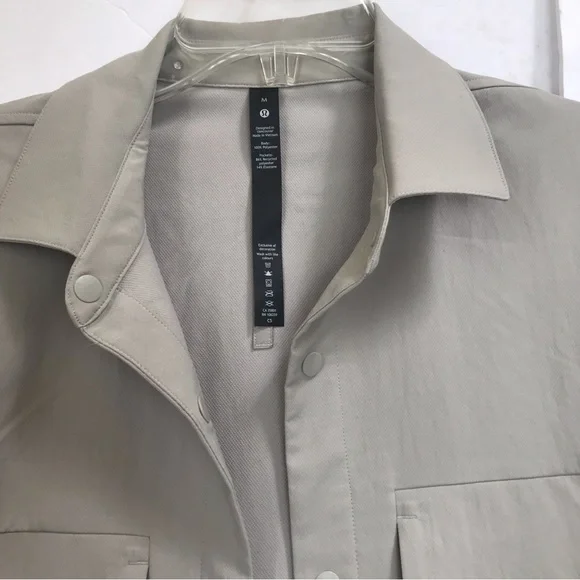 Lululemon Moon Drift Long Sleeve Shirt Stretch Shacket Minimalist Pockets Zipper - Picture 6 of 15